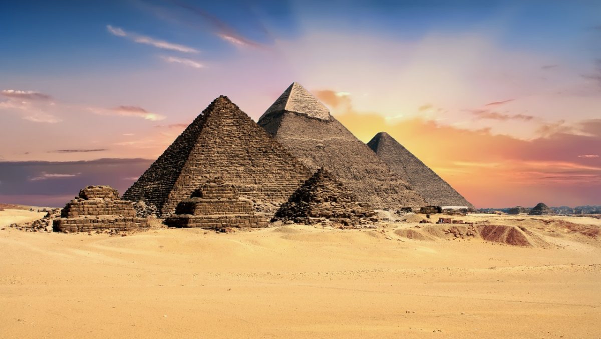 La pirámides de Guiza