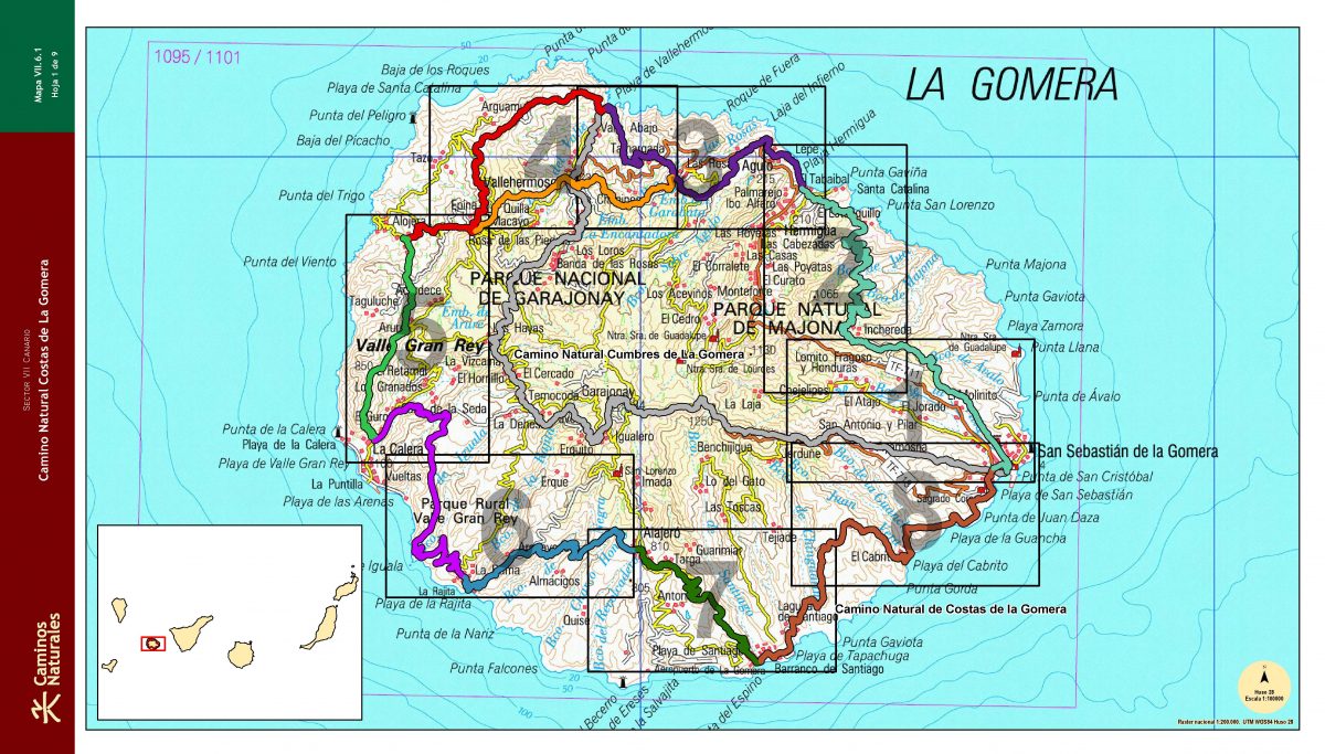 Los Caminos Naturales de La Gomera 