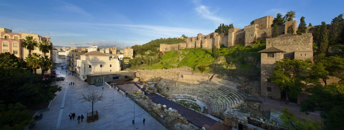 La Alcazaba y el Teatro romano