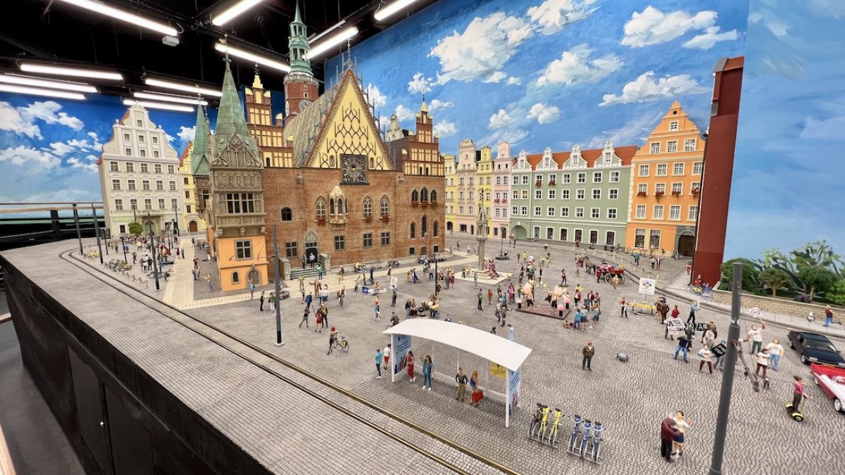 Kolejkowo, una exposición de trenes en la maqueta de Breslavia