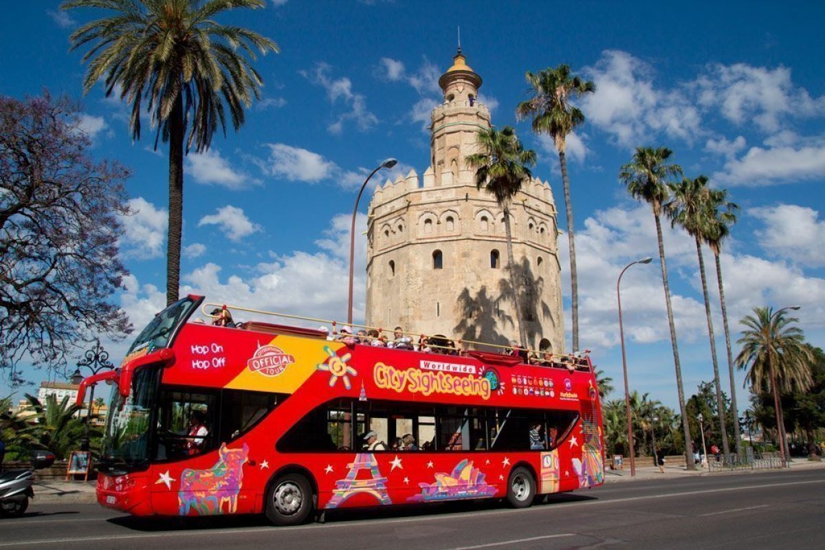 Autobús turístico por Sevilla